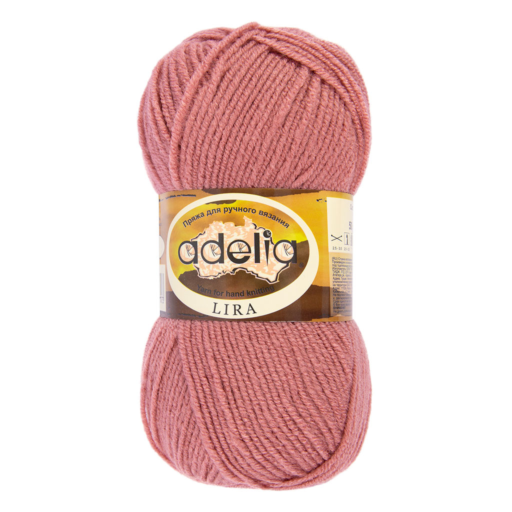 Пряжа ADELIA LIRA 100% акрил 10 шт. х 50 г 200 м  5 м