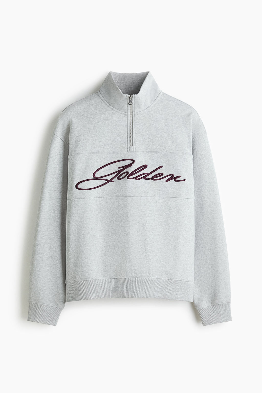 Sudadera con media cremallera Relaxed Fit - H&m фото 2