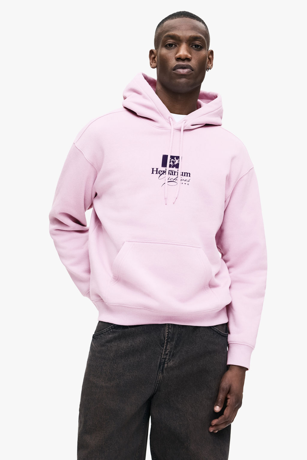 Sudadera con capucha y estampado Loose Fit - H&m фото 4