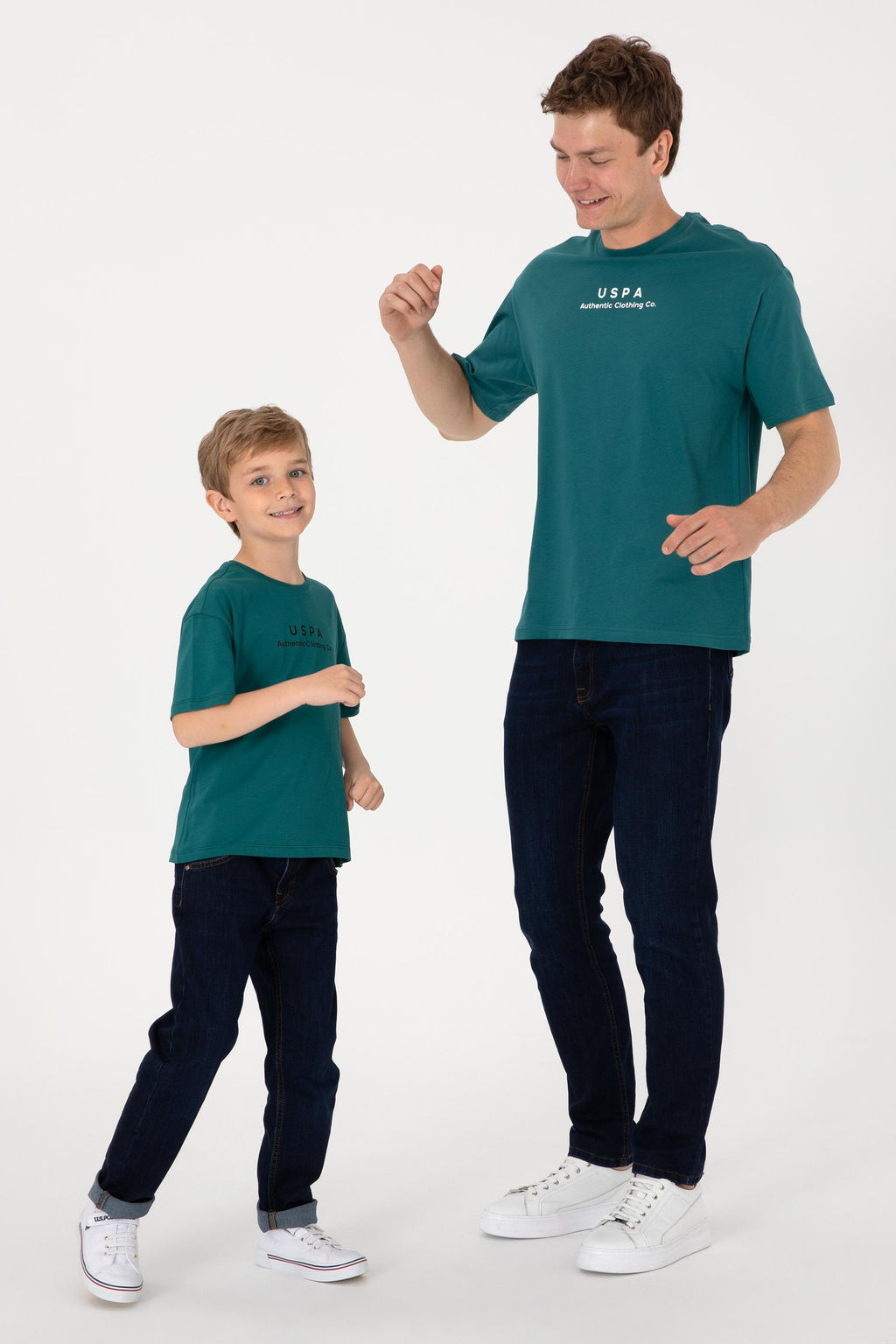 Футболка мужская U.S. Polo Assn темно-зеленая хлопок  фото 16