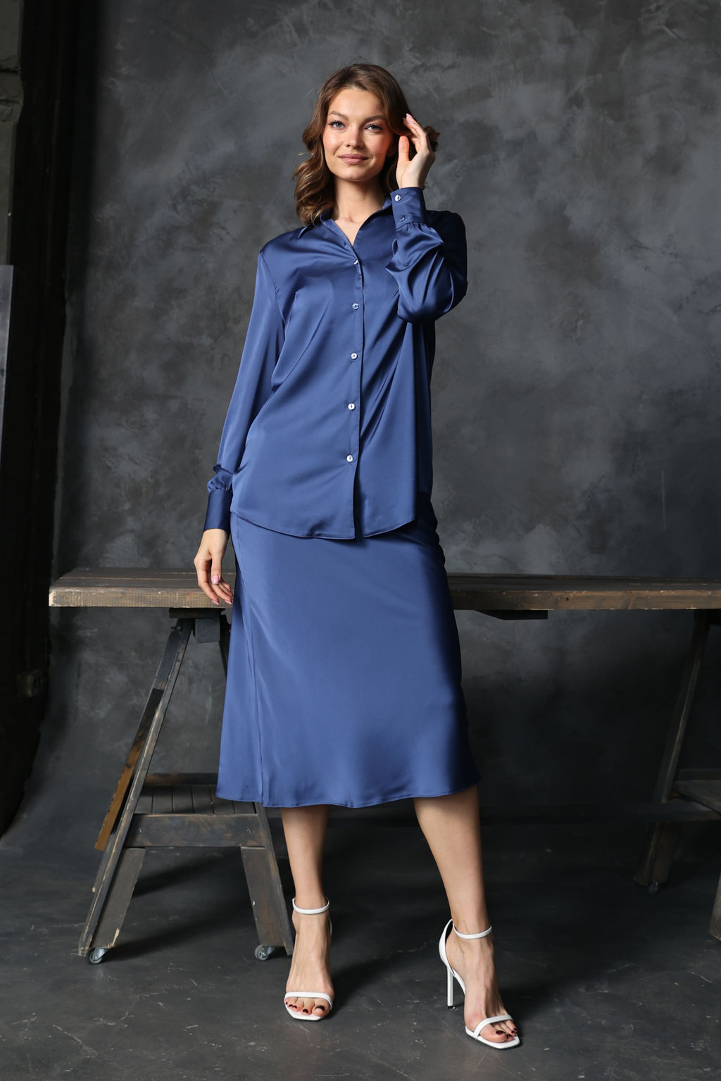 Юбка-миди - Looklikecat фото 2