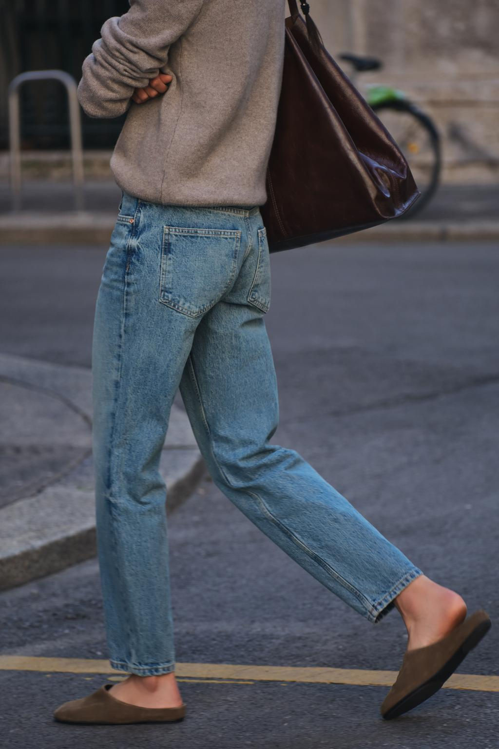 Z1975 MOM-FIT HIGH-WAIST JEANS - Zara фото 4