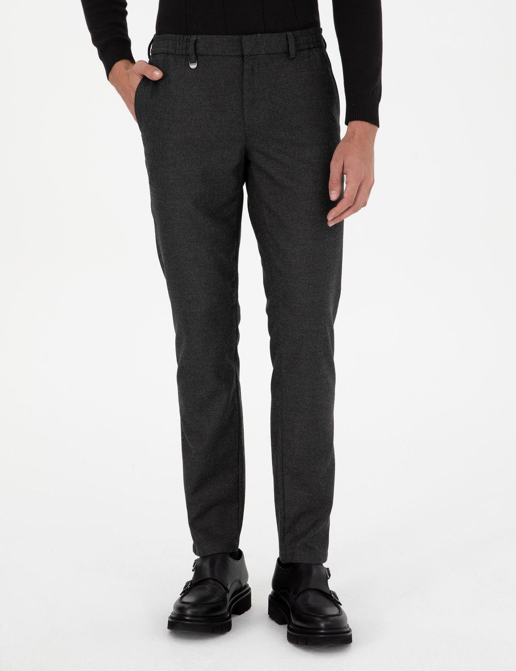 Antrasit Ex. Slim Fit Kuma_ Pantolon - Pierre cardin фото 2
