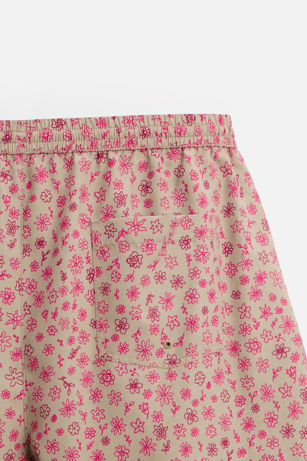 CICEK DESENLI DENIZ SORTU - Zara фото 5