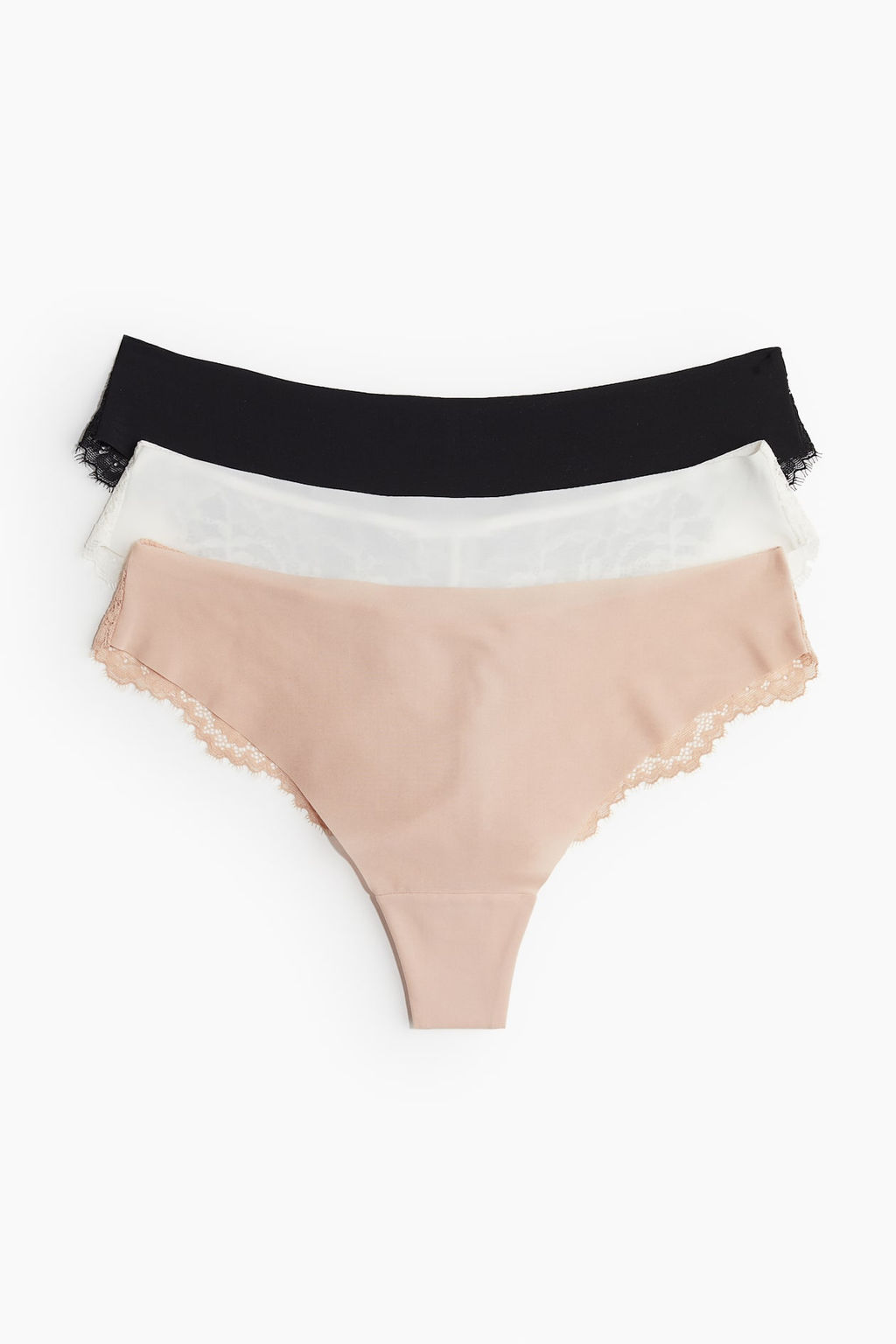 Pack de 3 bragas Brazilian efecto invisible - H&m фото 5