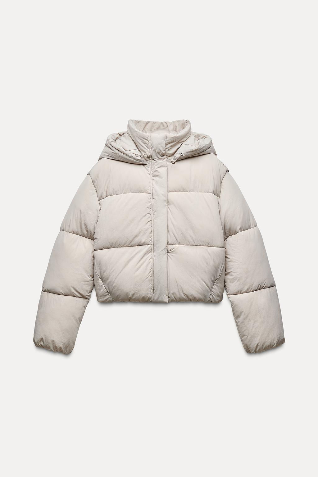 WATER-REPELLENT PUFFER ANORAK - Zara фото 16