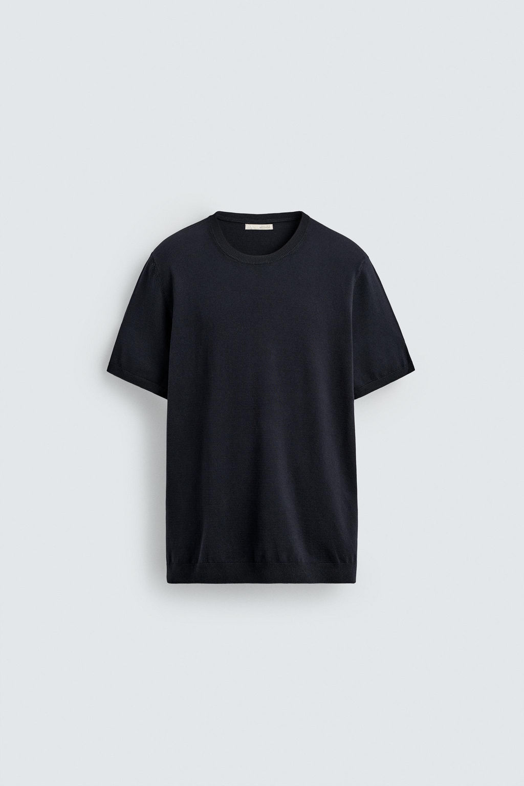 VISCOSE BLEND KNIT T-SHIRT - Zara фото 15