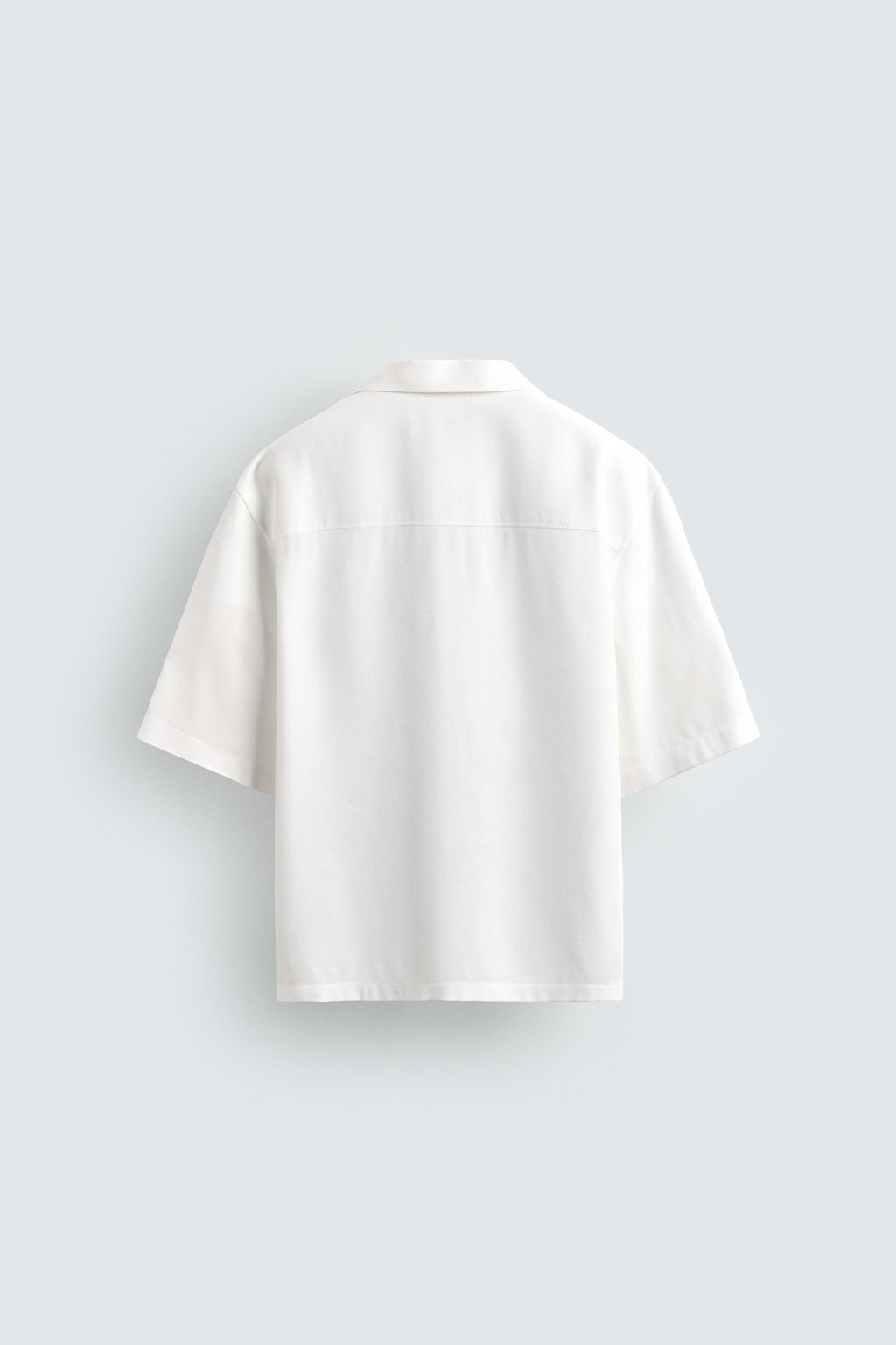 CAMISA FLUIDA BOXY FIT / Blanco roto - Zara фото 9