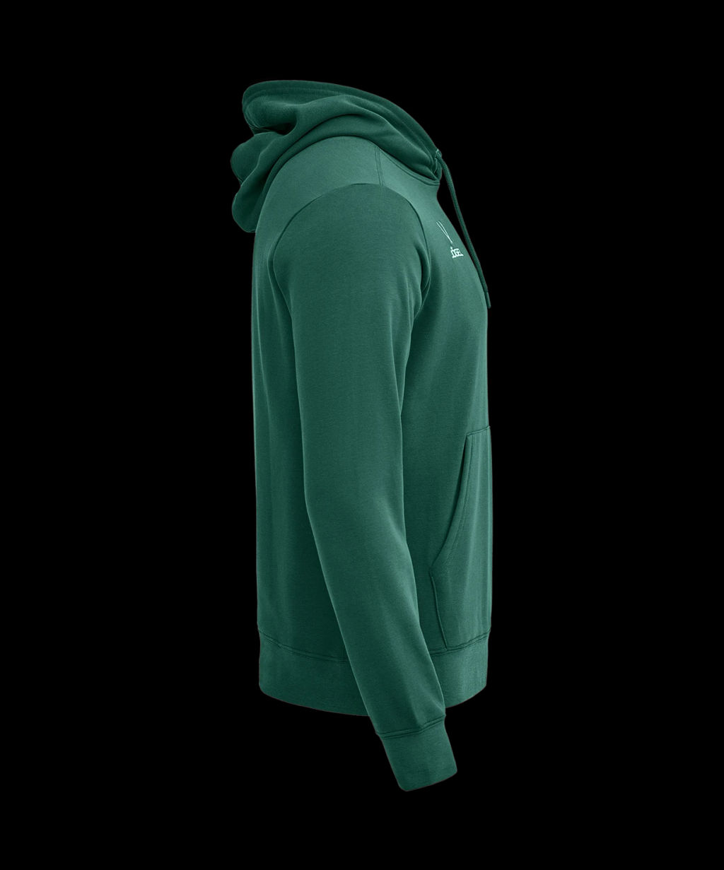 Худи JOGEL ESSENTIAL Cotton Hoodie, темно-зеленый, детский  фото 2