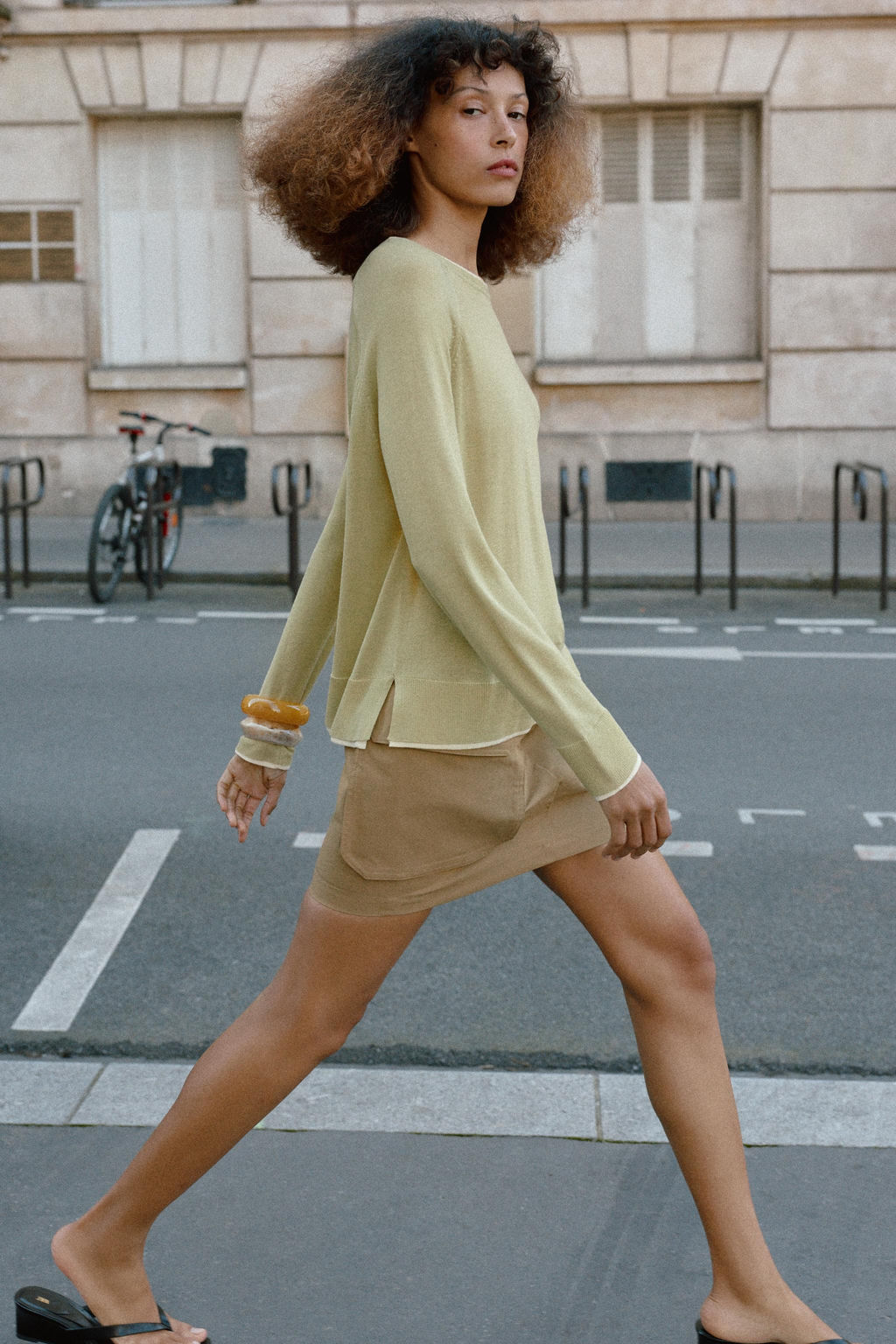 JERSEY PUNTO DOBLE / Verde claro - Zara фото 4