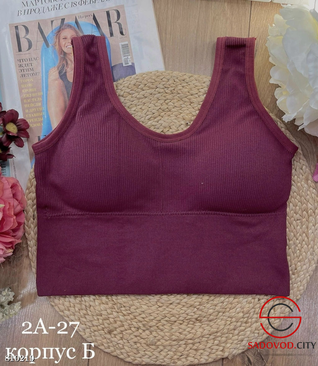 Топик женский с широкими лямками - Bruno фото 2