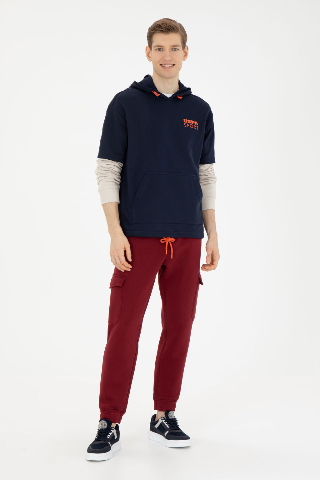Мужской темно-синий свитшот - U.s. polo assn фото 11