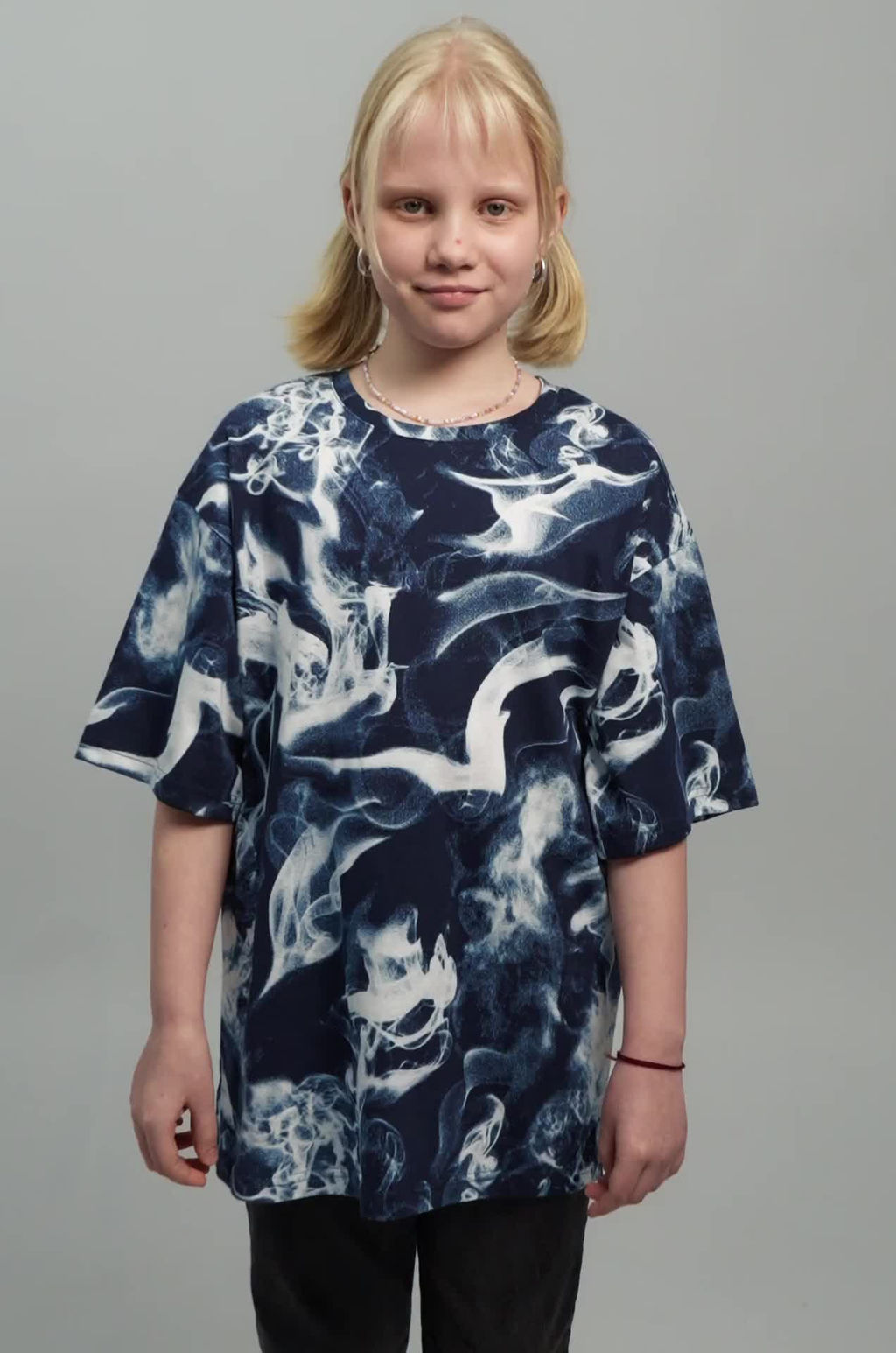 Детская футболка оверсайз Happyfox