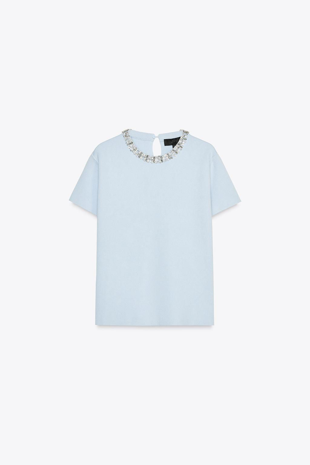 JEWEL KNIT TOP - Zara фото 10