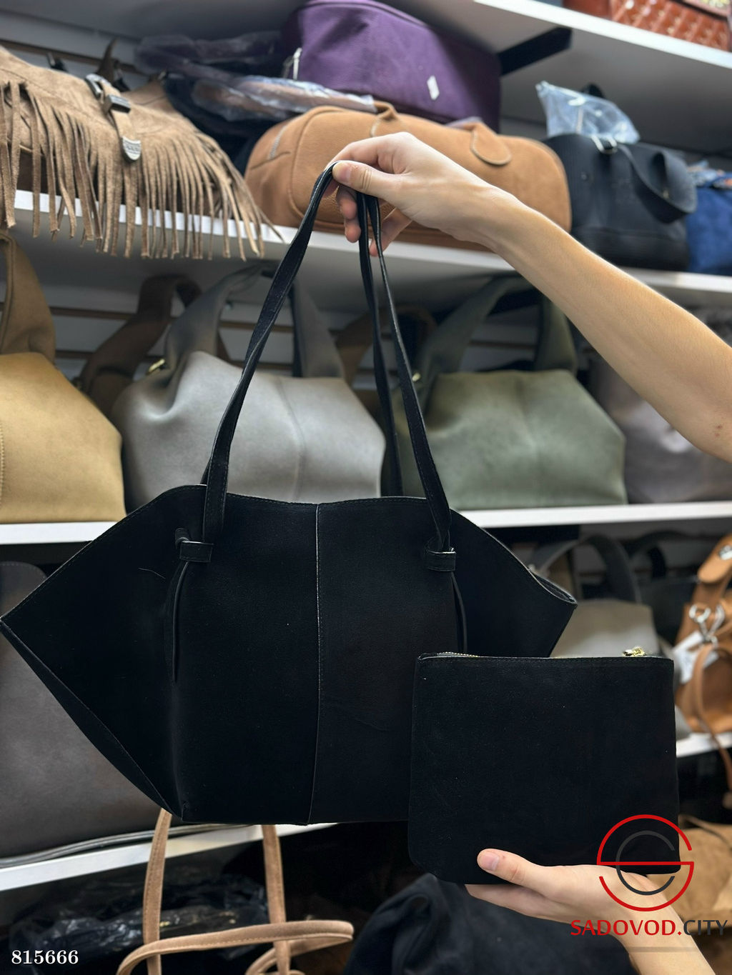 Сумка женская из замши - Bruno фото 10