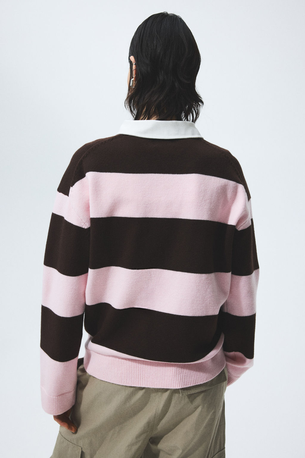 Jersey con cuello camisero - H&m фото 5