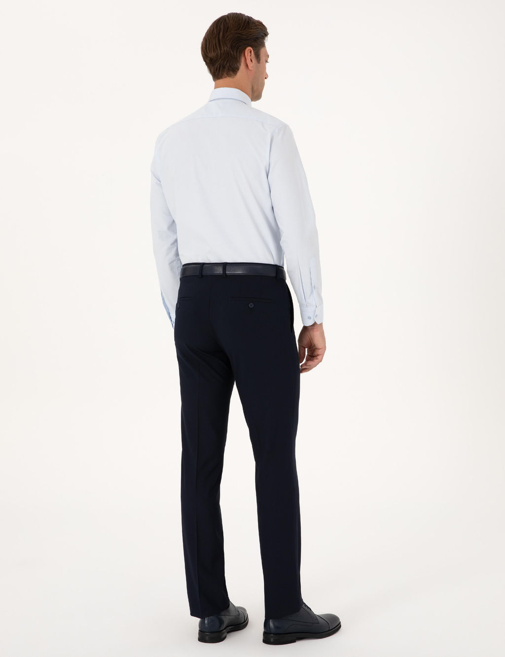 Lacivert Slim Fit Kuma_ Pantolon - Pierre cardin фото 4
