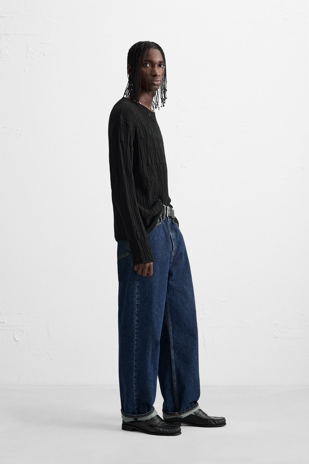 DECONSTRUCTED TEXTURED SWEATER - Zara фото 4