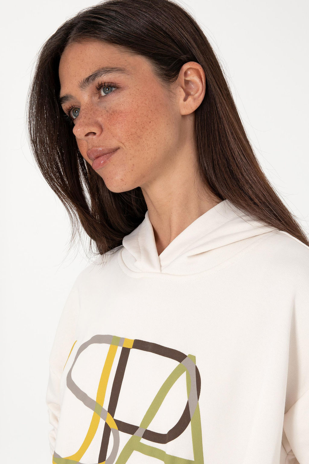 Kad_n Krem Sweatshirt Sepette S_rpriz _ndirim - U.s. polo assn фото 2