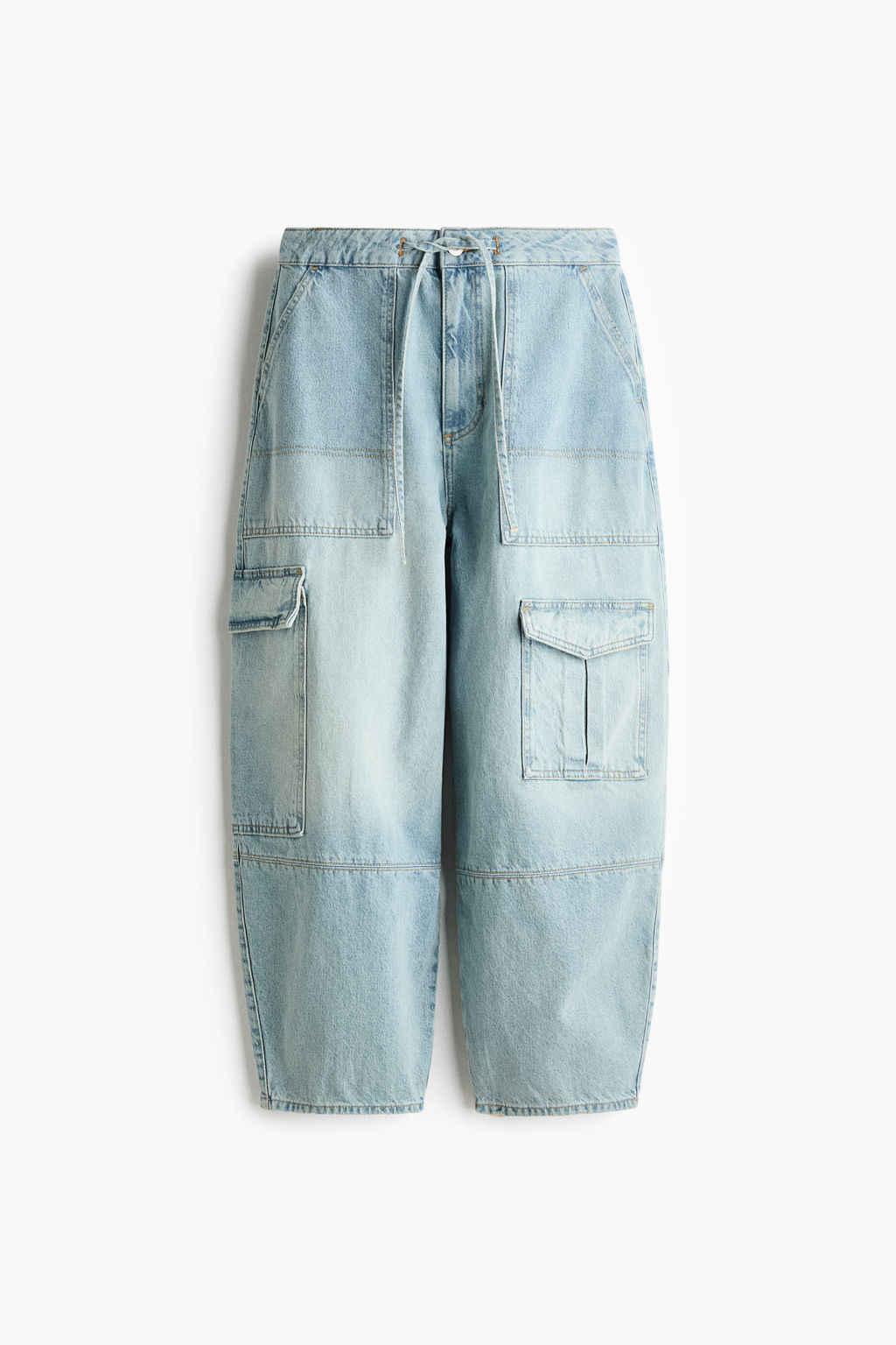Barrel Regular Waist Ankle Jeans