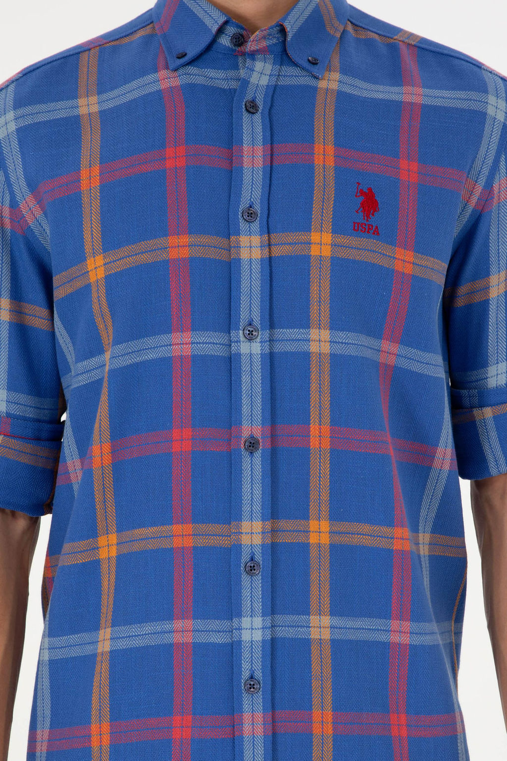 Мужская рубашка Saks с длинным рукавом Неожиданная скидка в корзине - U.s. polo assn фото 6