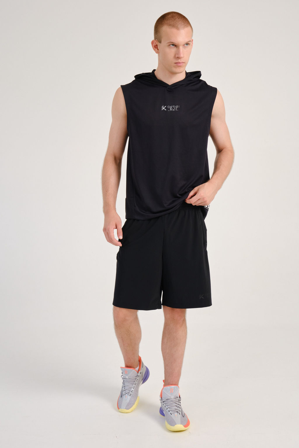 Шорты трикотажные Черный - Anta фото 7