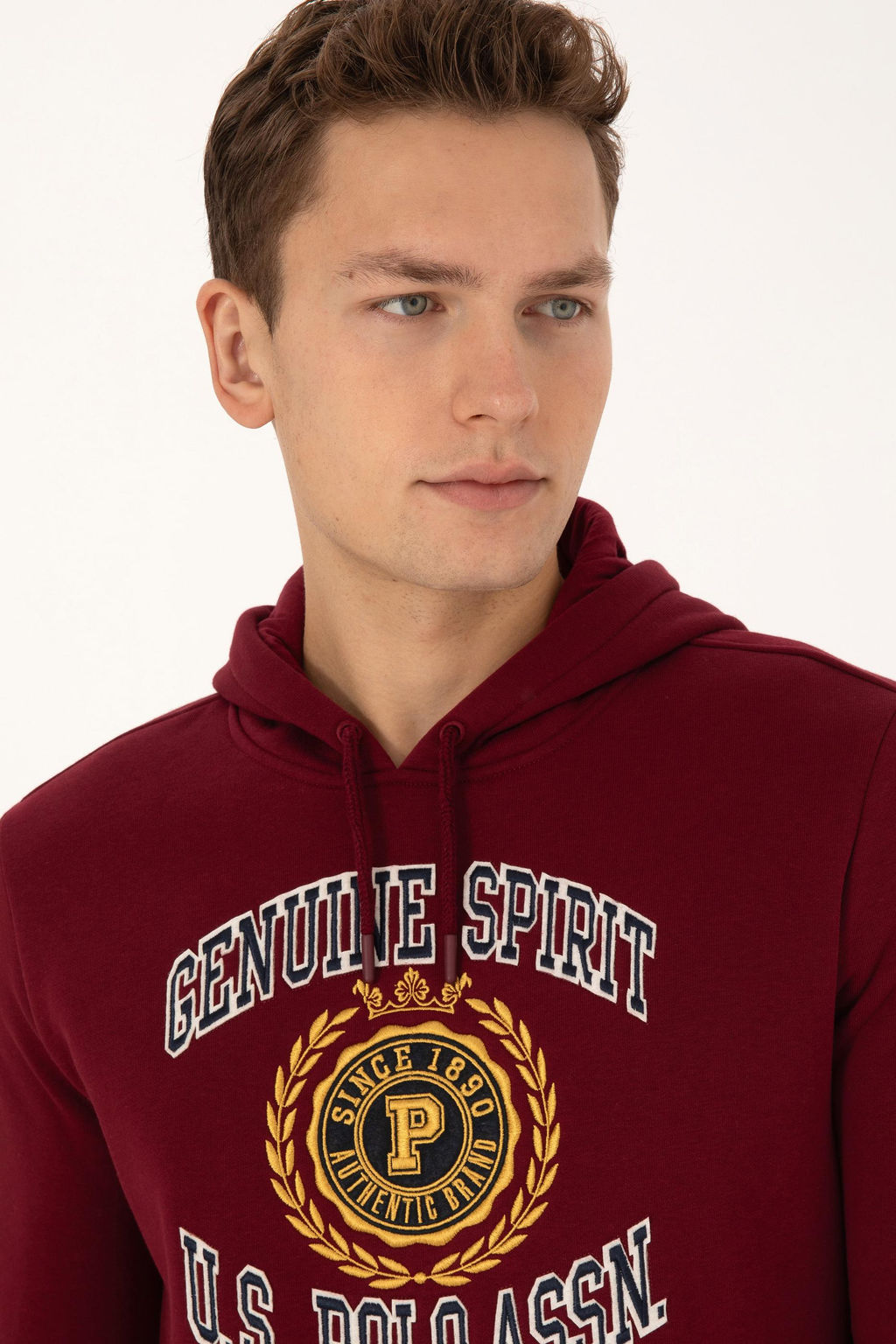 Erkek Bordo Sweatshirt - U.s. polo assn фото 2