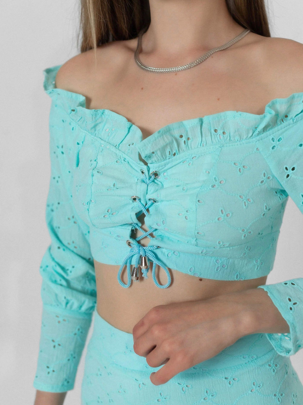 Костюм Оскэр (голубой) - Nadi bordo фото 4