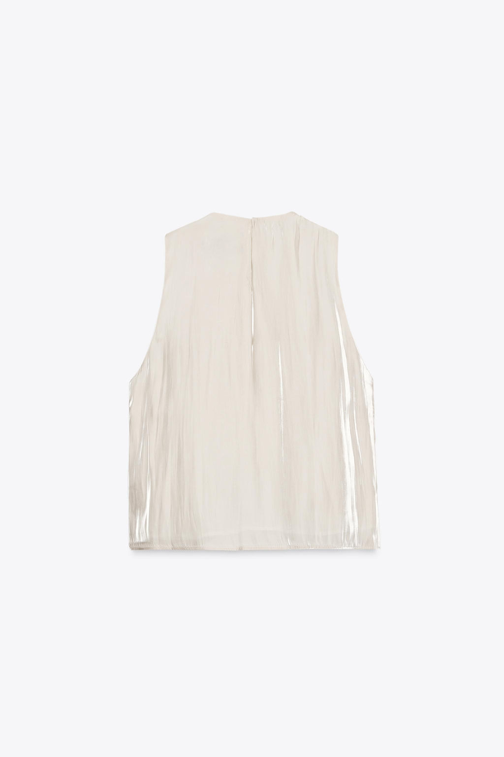 SHIMMER-EFFECT RUFFLED TOP - Zara фото 11