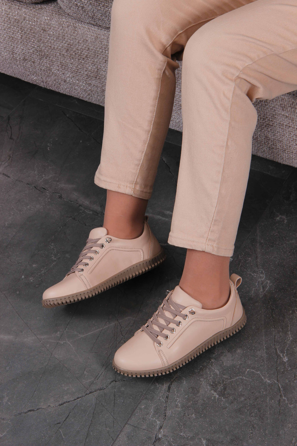 Кеды EDART 158.8000 be. Бежевый - Ed'art фото 4