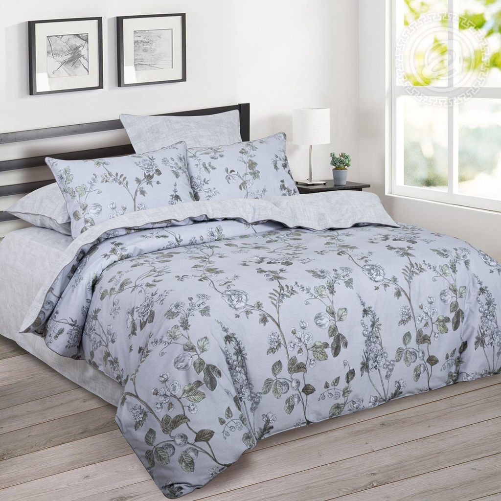 Постельное белье Ариадна (велюр) 2 сп. с Евро/Пододеяльник (молния): 1 шт. - 215*175; Простыня: 1 шт. - 240*240; Наволочка (с кантом): 2 шт. - 70*70; Наволочка (с кантом): 2 шт. - 50*70; Велюр - Арт элегант фото 2