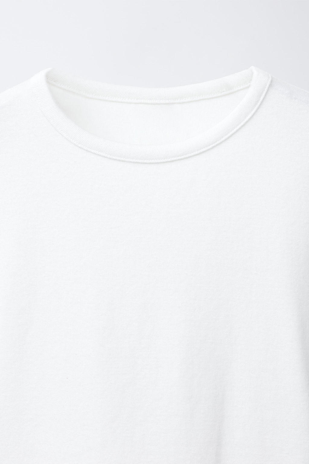 PLAIN T-SHIRT WITH MODAL - Zara фото 3