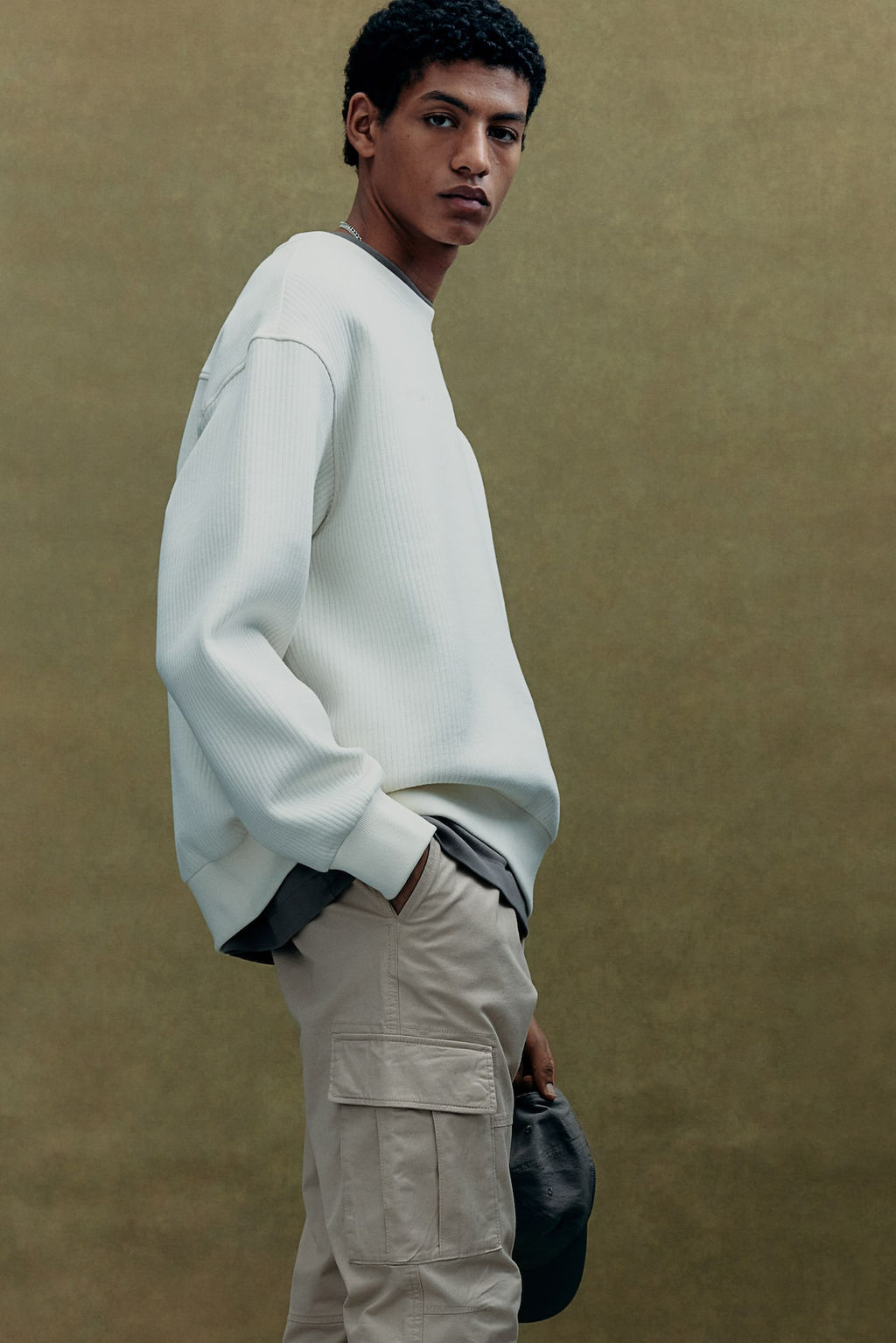 Pantalon cargo Slim Fit - H&m фото 3
