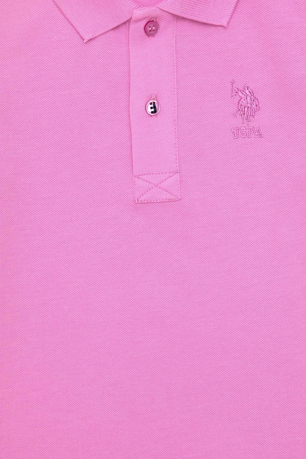 Фиолетовая базовая футболка для мальчика - U.s. polo assn фото 3