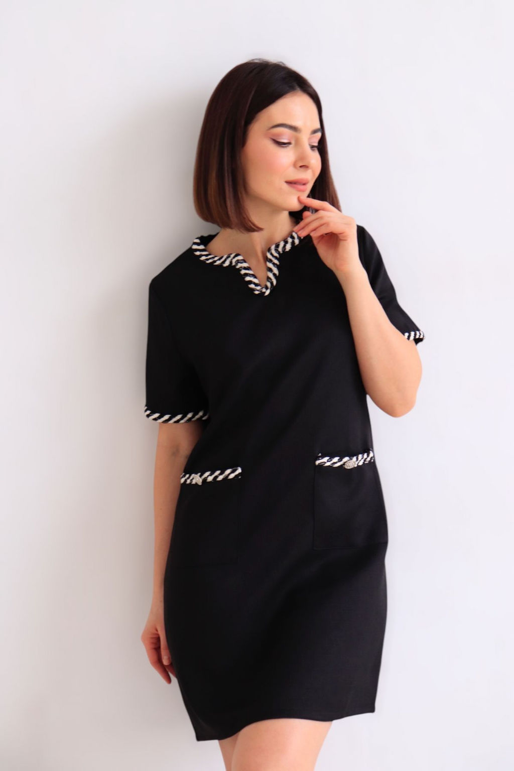 Martichelli Платье чёрное  фото 15