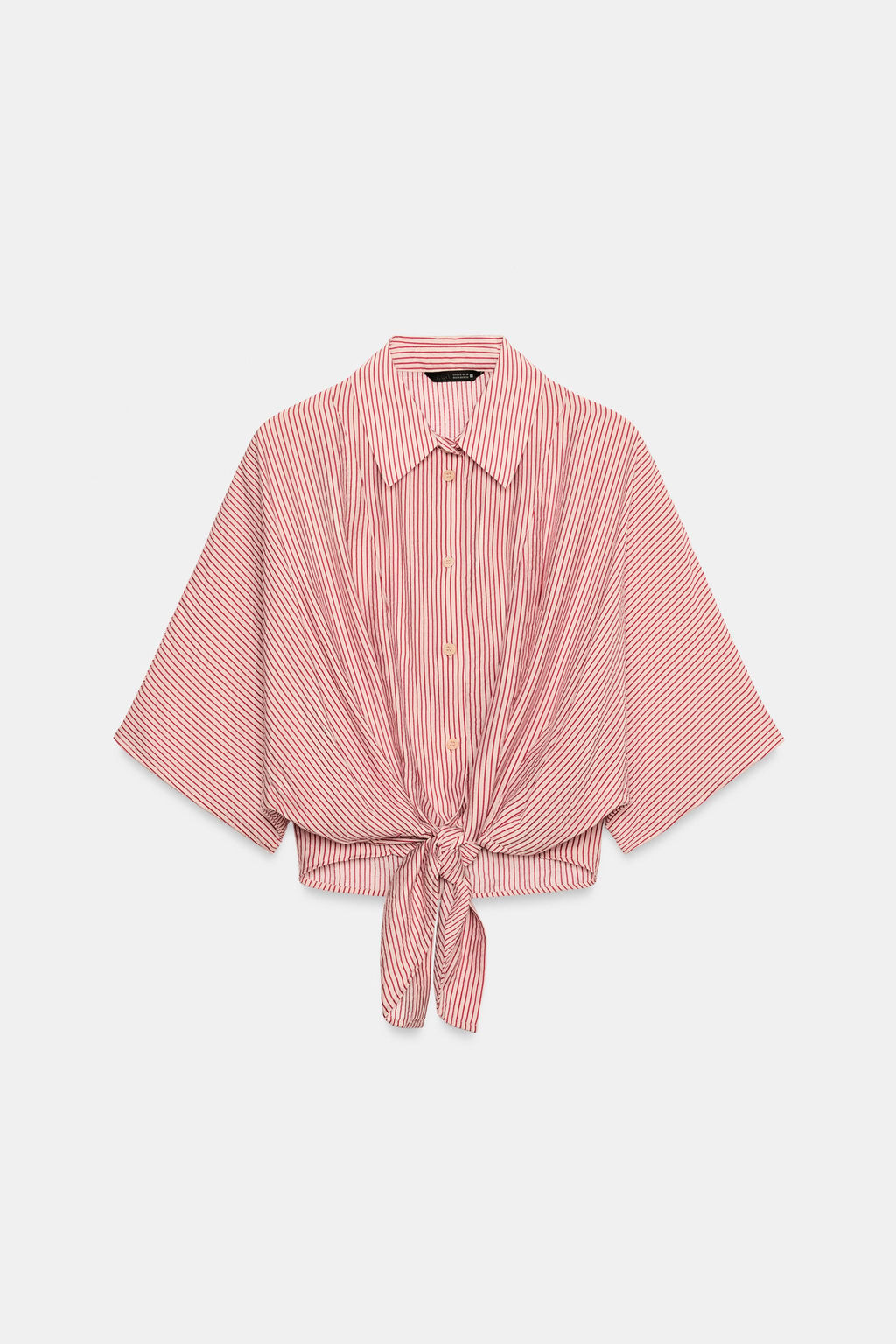 CAMISA RAYAS NUDO / Raya Roja