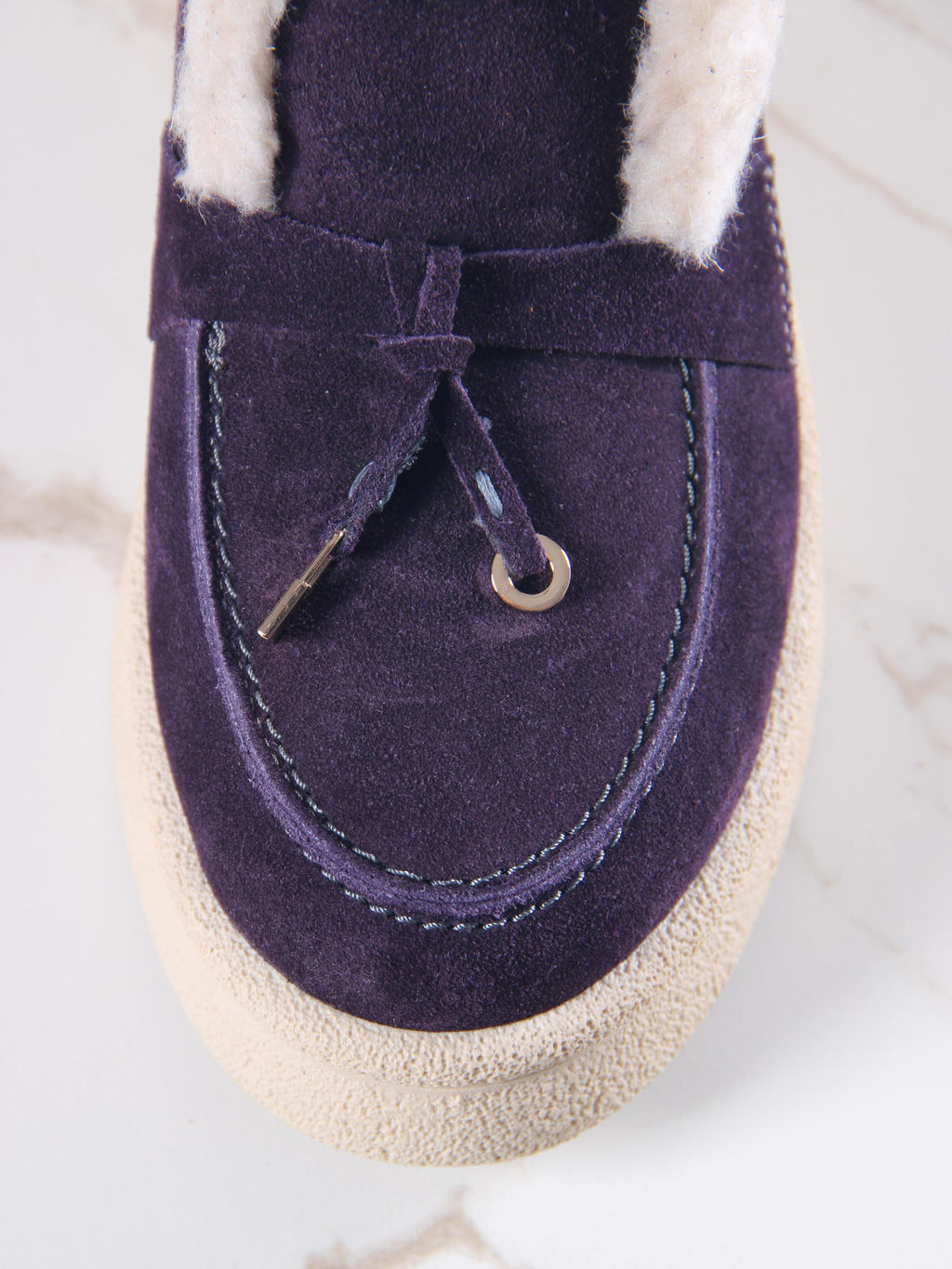 Ботинки EDART 307.florida be.сливовая замша/мех - Ed'art фото 3