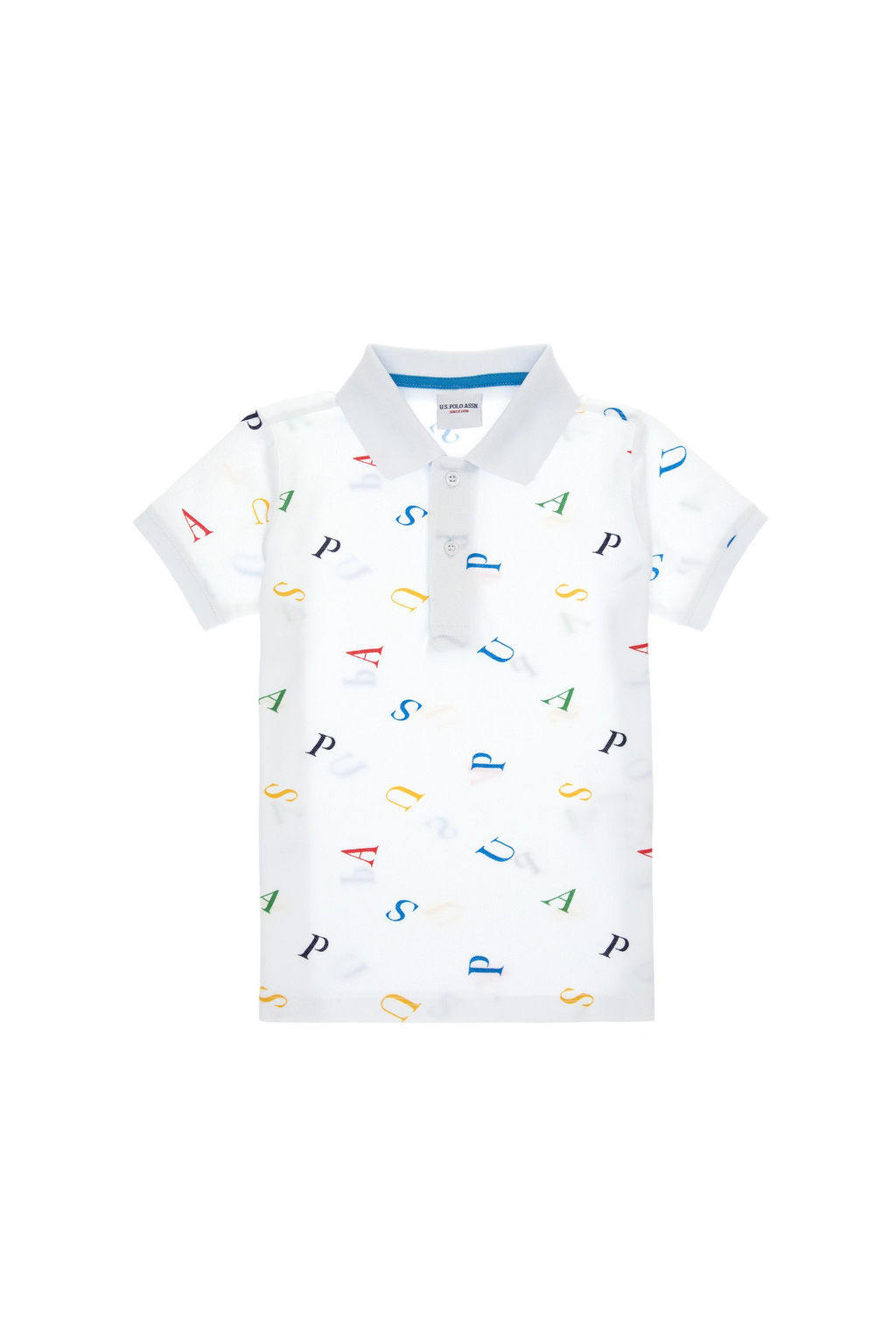 Erkek _ocuk Polo Yaka Beyaz Ti__rt Sepette S_rpriz _ndirim - U.s. polo assn фото 2