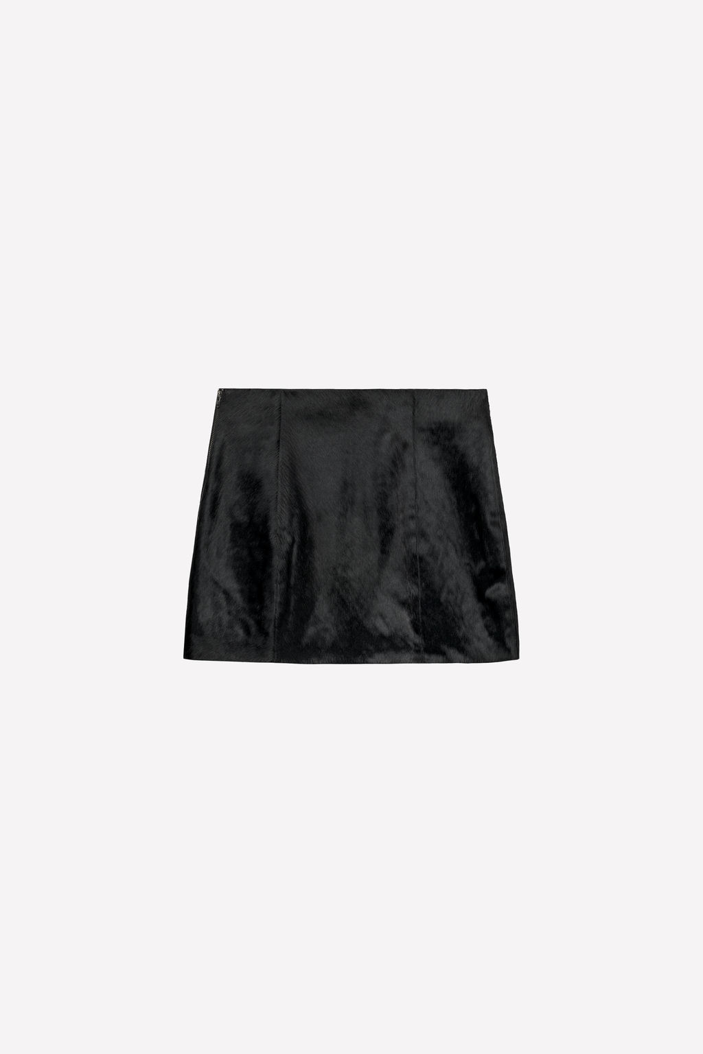 LEATHER AND SHEEPSKIN SHORT SKIRT LUDOVIC DE SAINT SERNIN x ZARA  фото 3