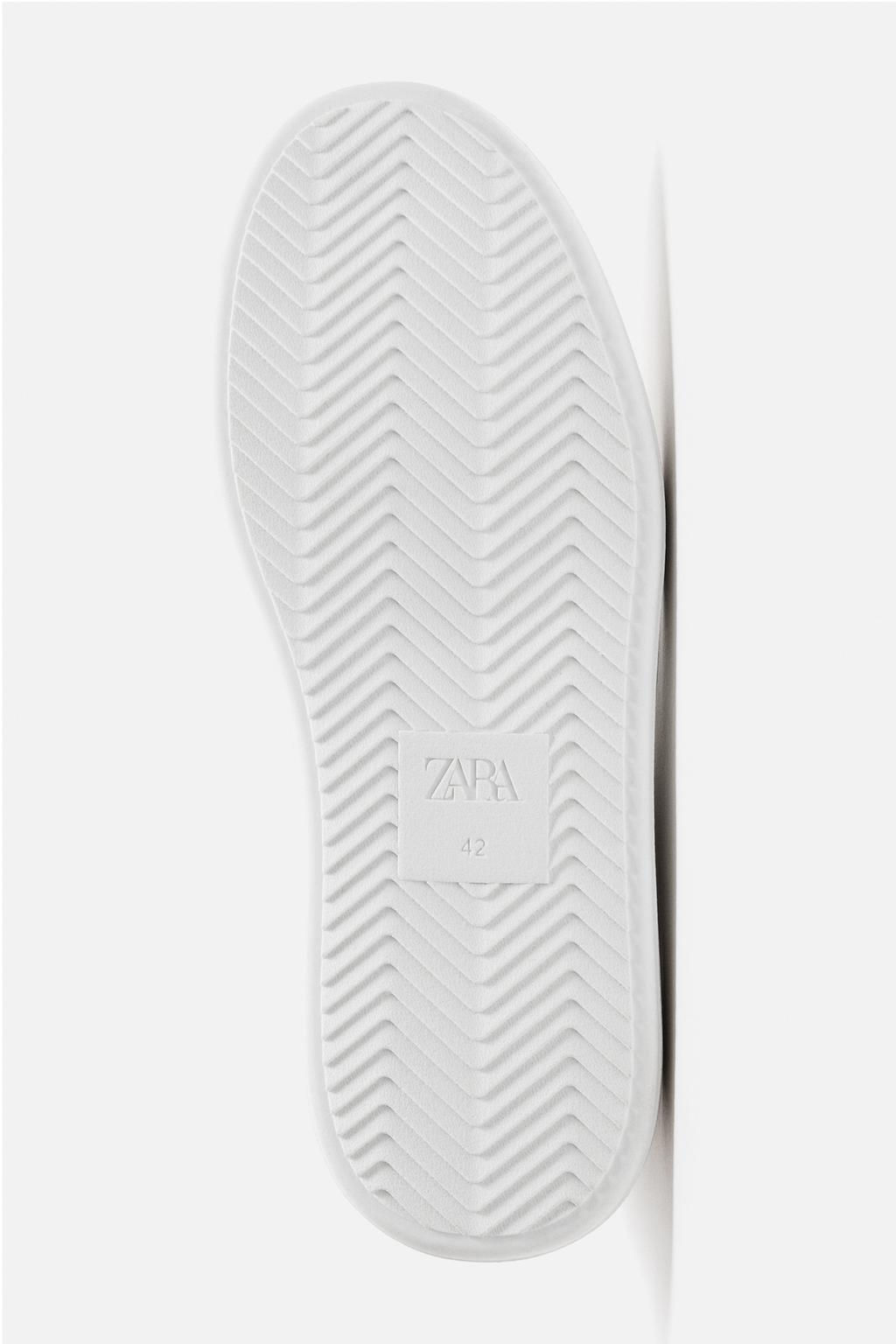 CHUNKY LEATHER SNEAKERS - Zara фото 7