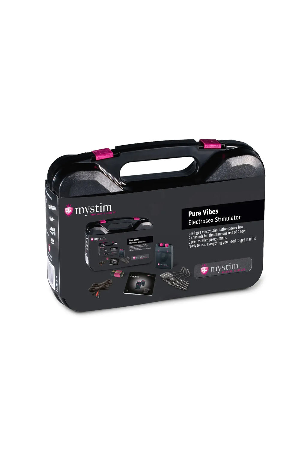 Источник импульсов Mystim Pure Vibes , 3 программ, черный  фото 10