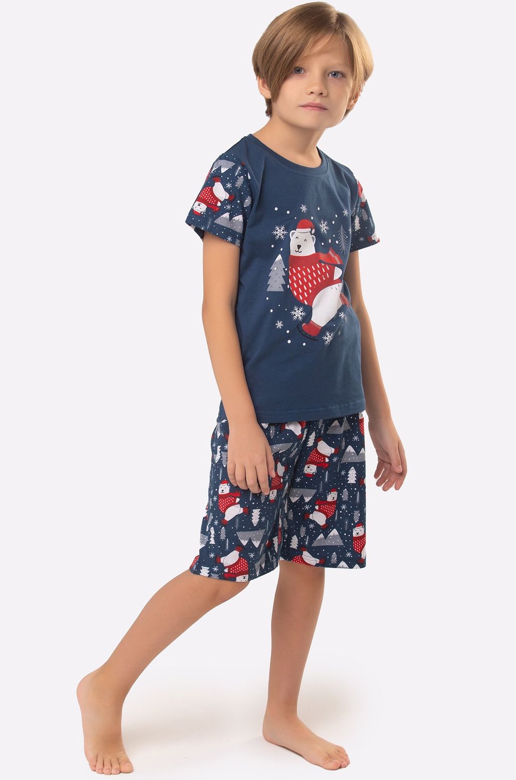 Детская новогодняя пижама Happyfox