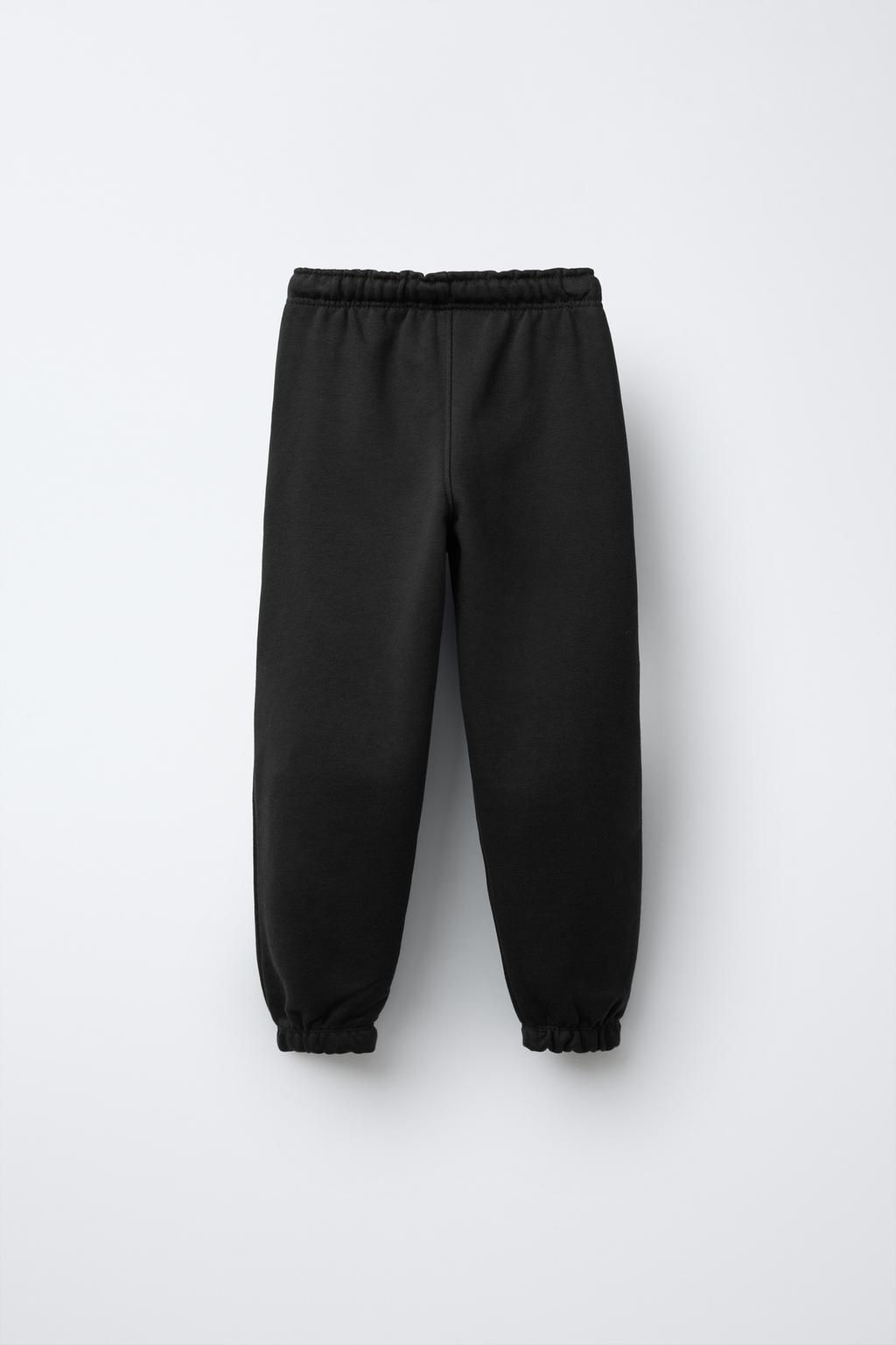 EMBROIDERED TEXT JOGGERS - Zara фото 13