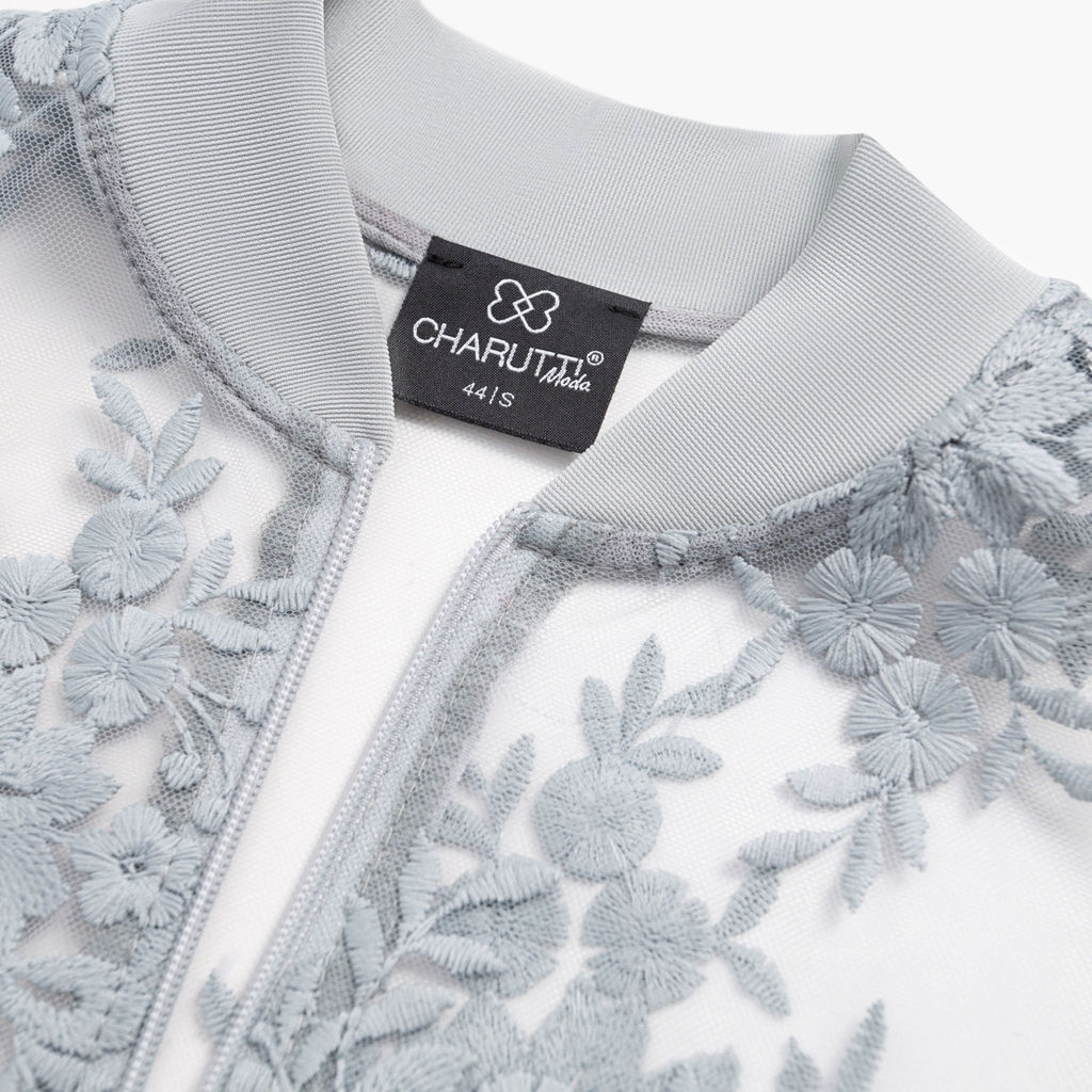 Бомбер с вышивкой, Роскошное решение (new) - Charutti фото 9