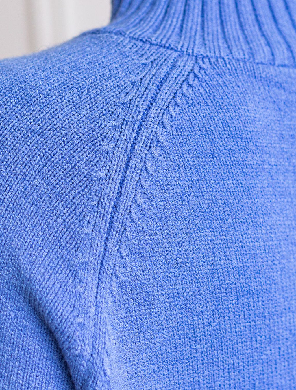 VILATTE / Джемпер с воротом на молнии из пряжи с кашемиром  фото 6