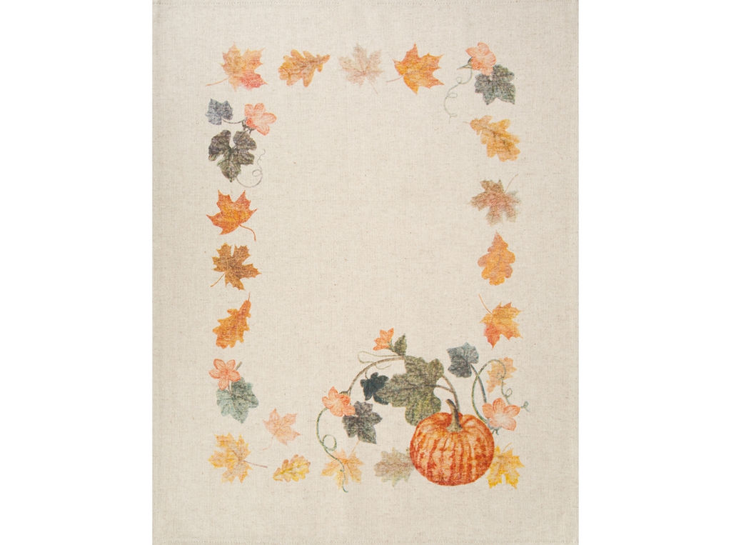 22С145-ШР+К/п.р/фкор Комплект полотенец из 3 шт 45*60 "Тыква-3" рис. 421