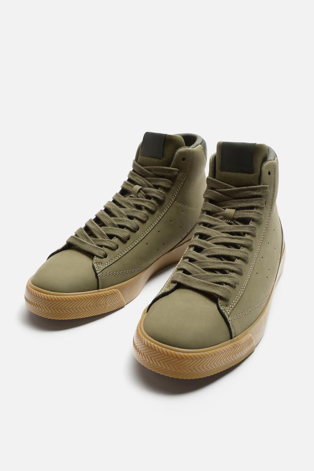 HIGH-TOP SNEAKERS - Zara фото 5