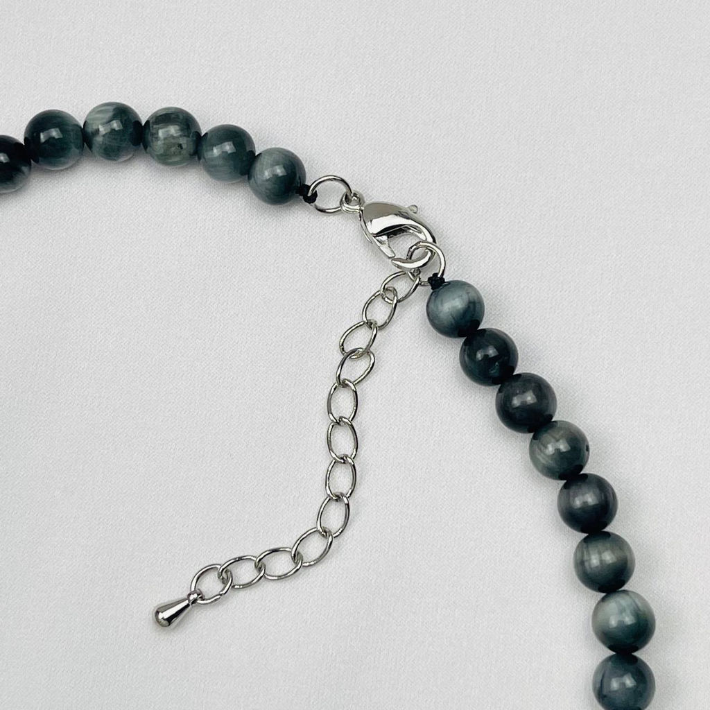 Бусы из Соколиного глаза 42 см +