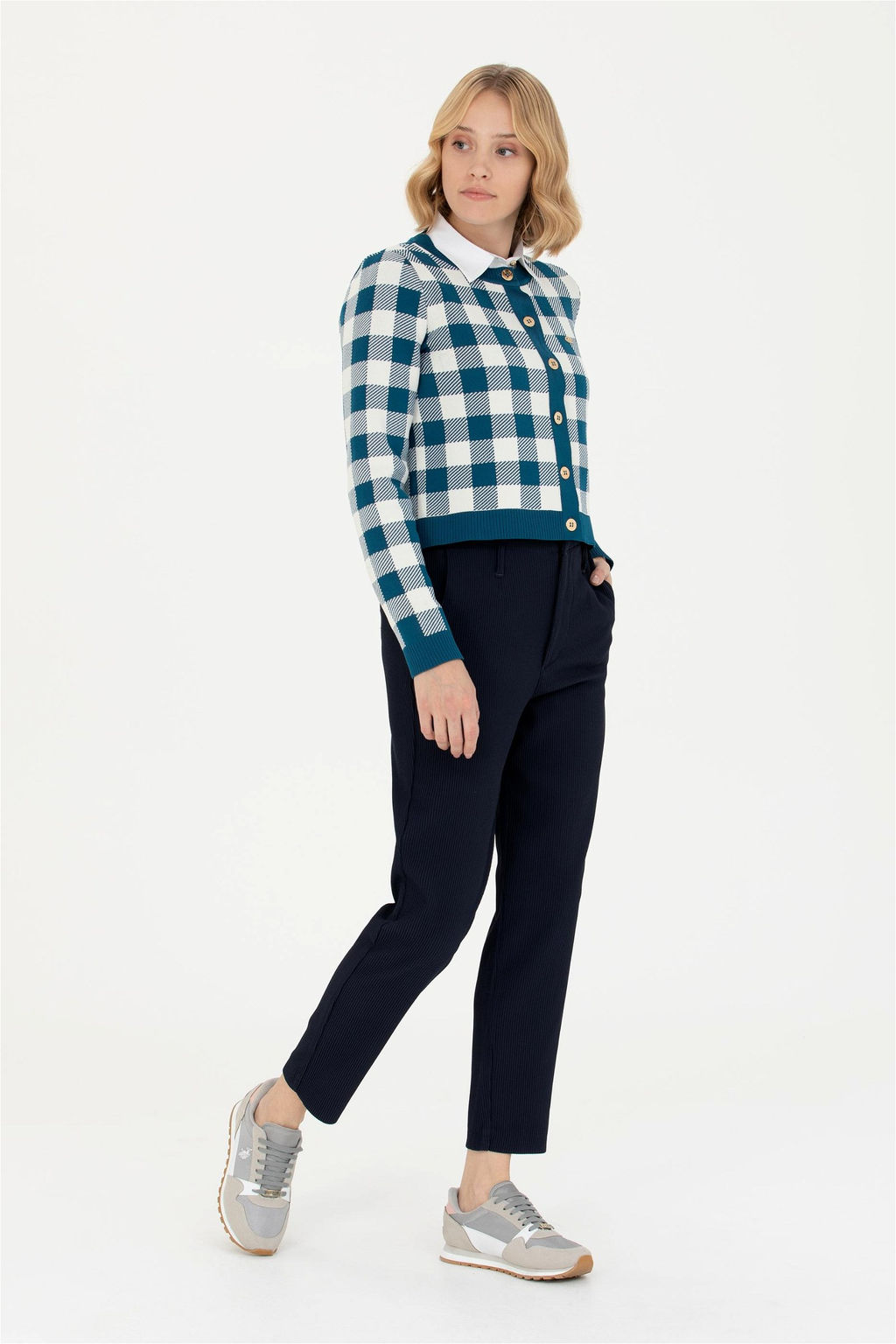 Женские темно-синие брюки - U.s. polo assn фото 10