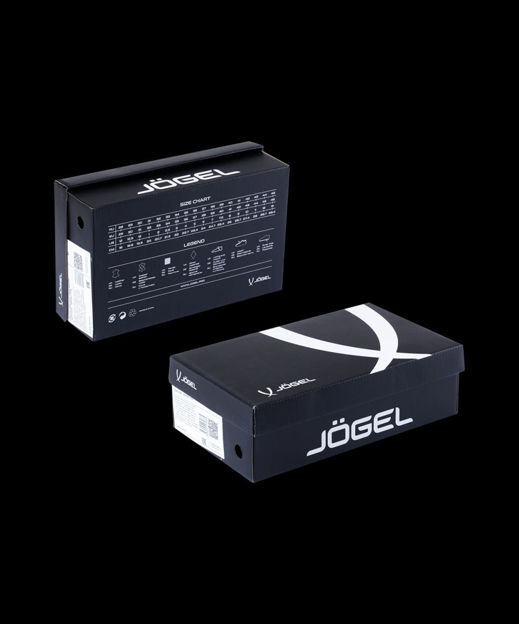 БЕЗ УПАКОВКИ Бутсы зальные JOGEL Rapido IN Navy/blue